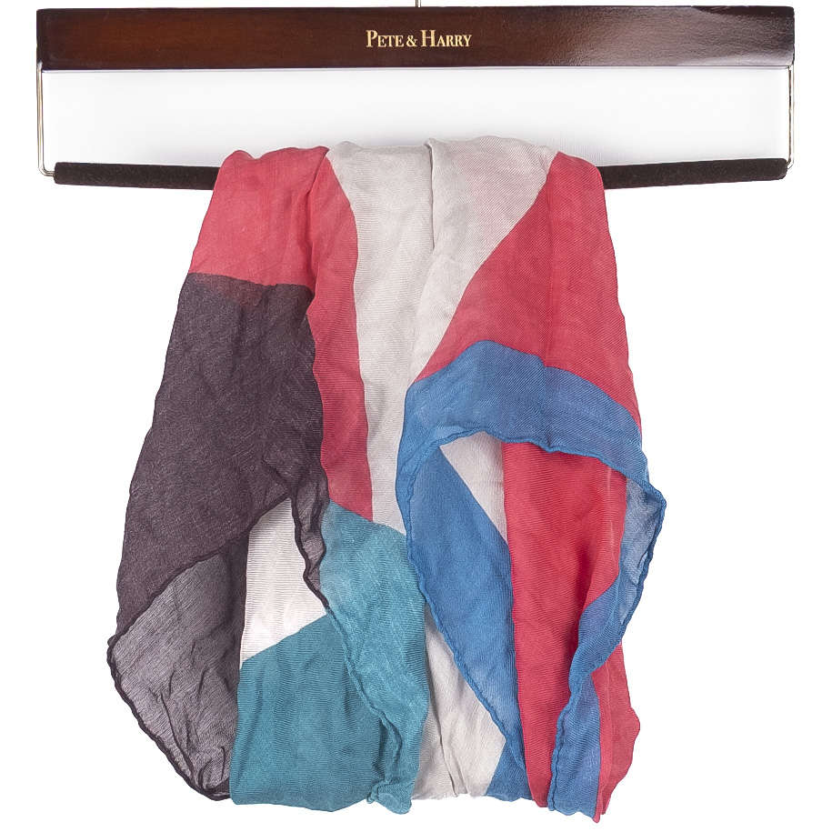 Multicoloured Lightweight Scarf