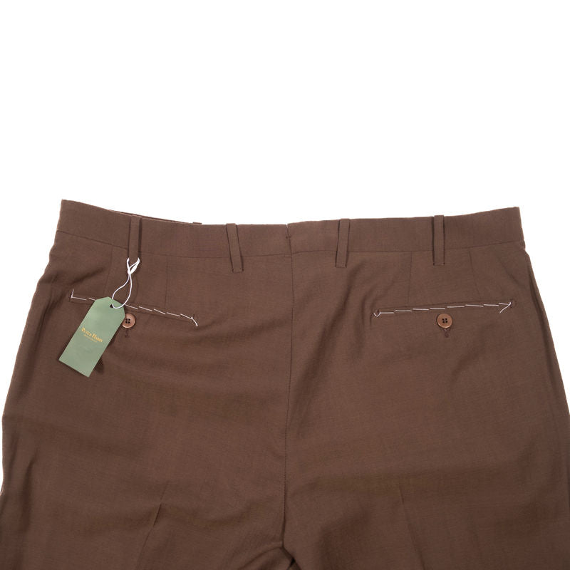 Giab's Brown Wool Trousers Sz 56