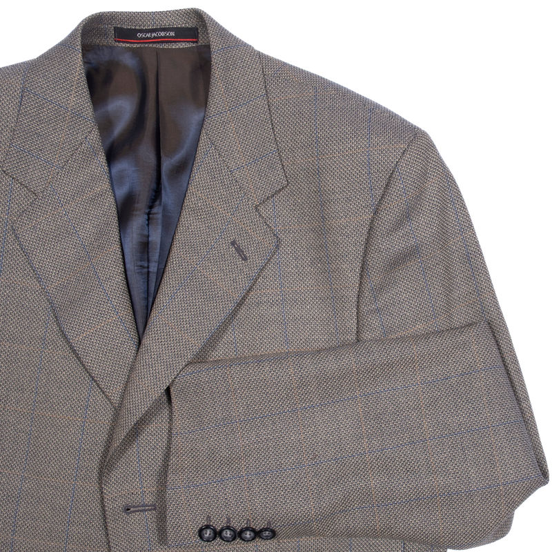 Oscar Jacobson Checked Sport Coat
