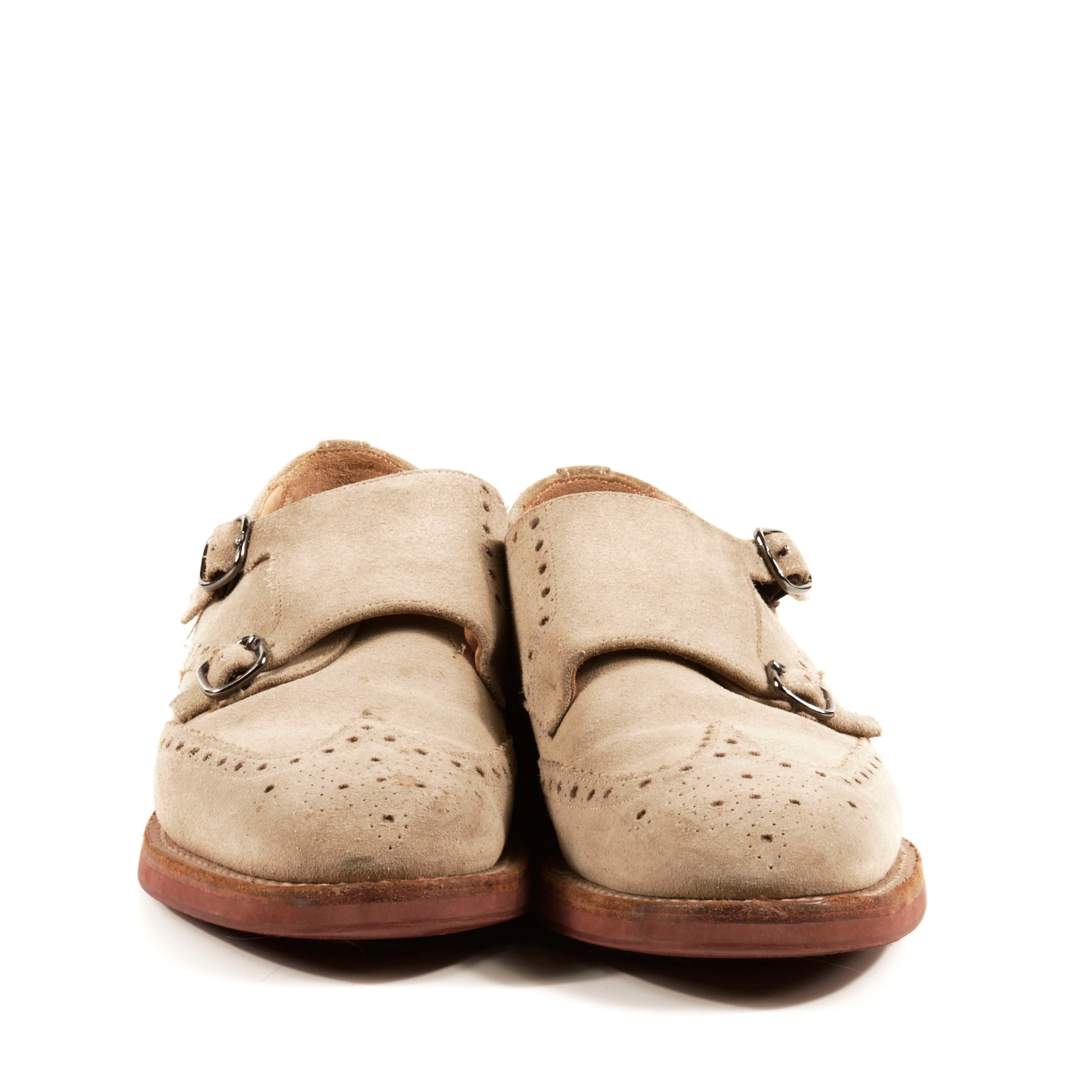Church's Grey Double Monkstrap