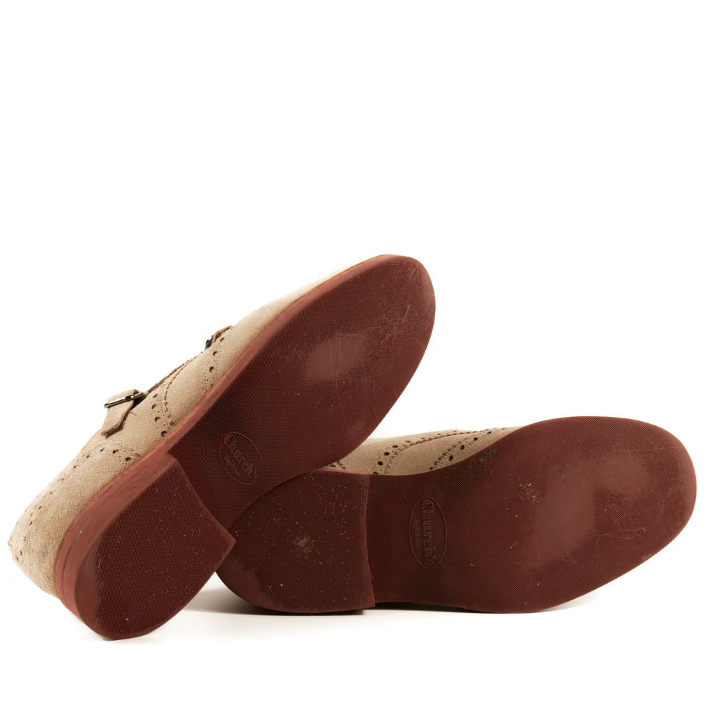 Church's Grey Double Monkstrap