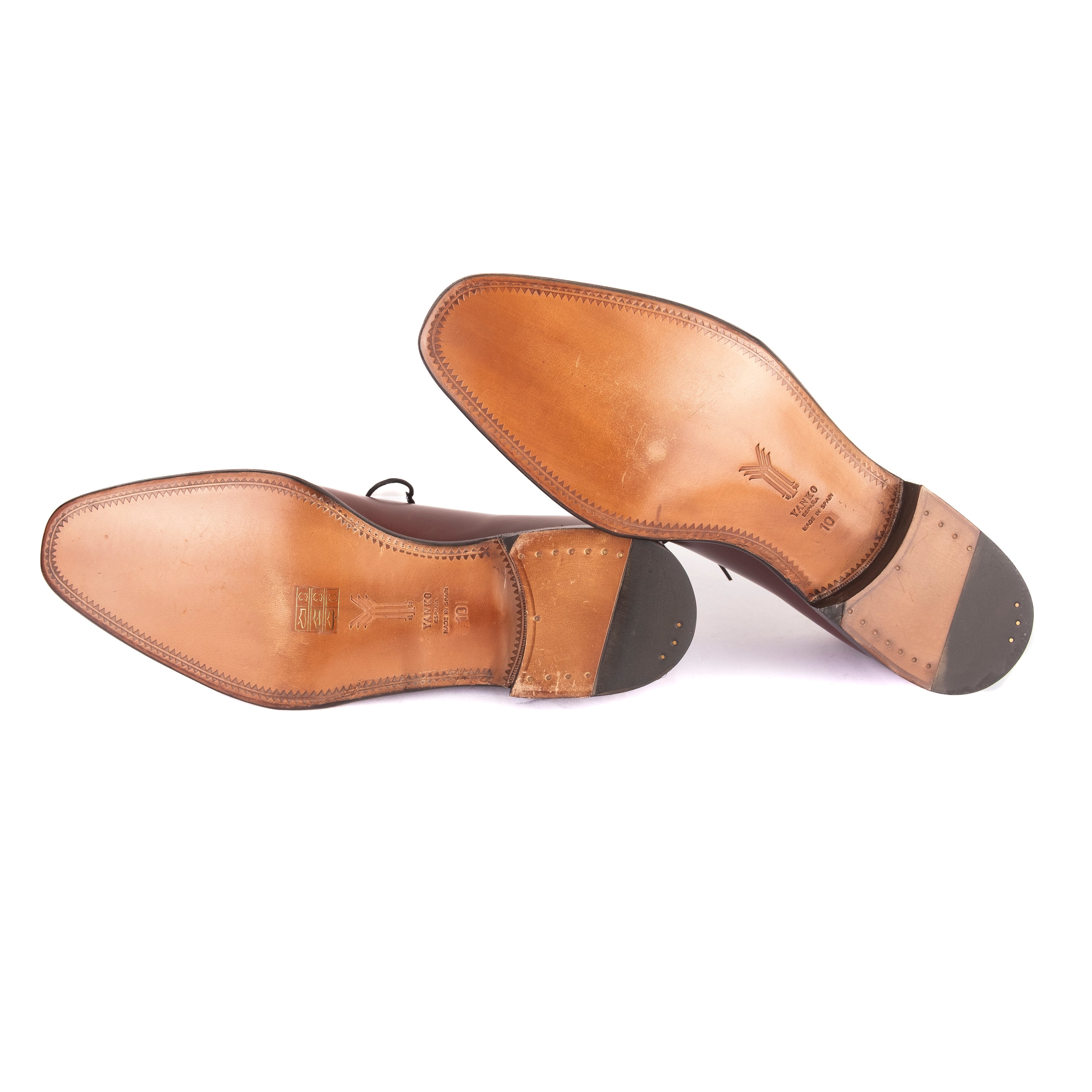 Box Calf Burgundy Brogue Oxfords