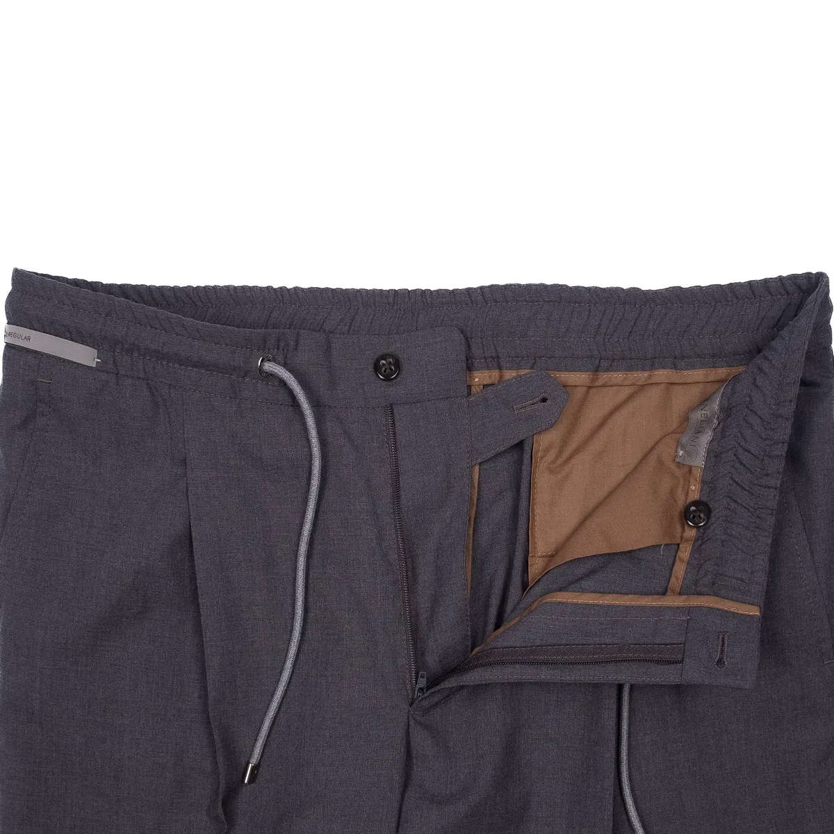 Grey Drawstring Casual Trouser 54