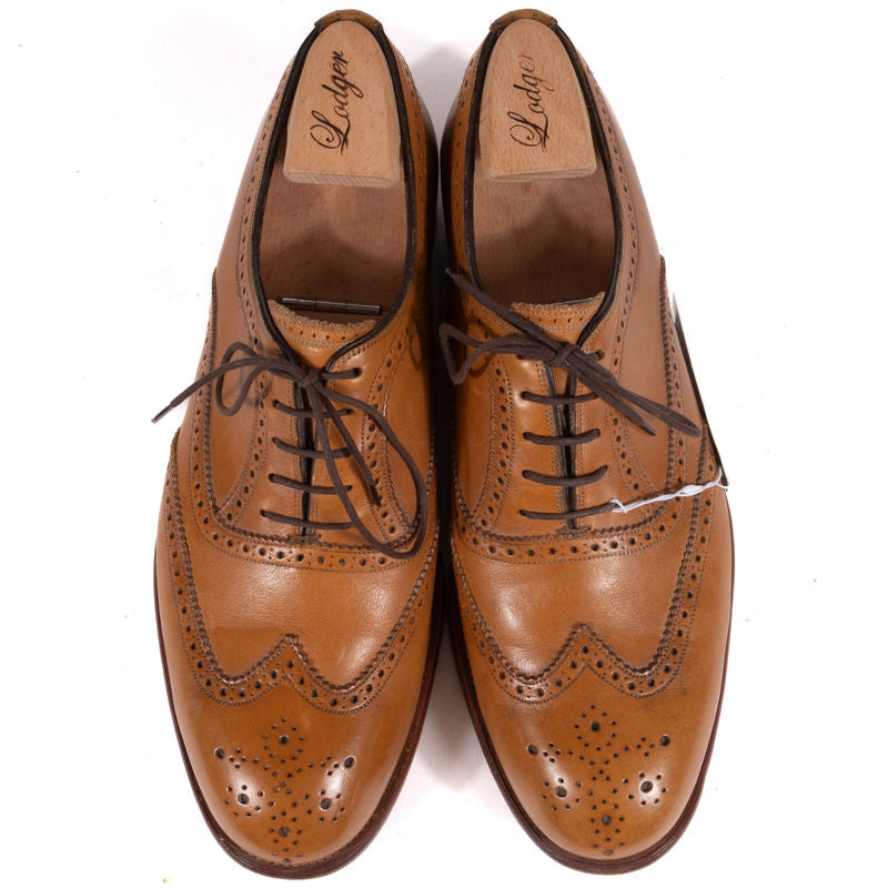 Lodger Cognac Oxford Brogues