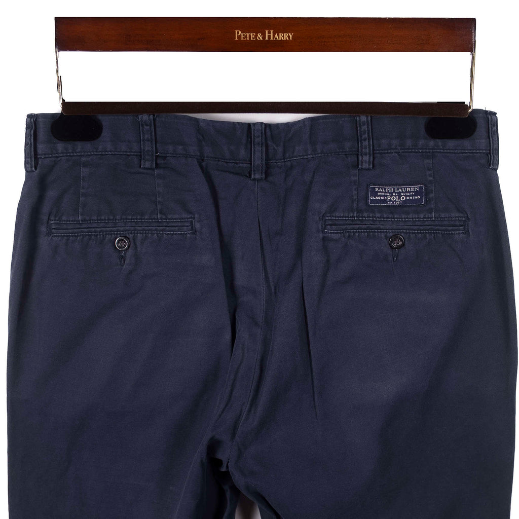 Navy Chino Trousers