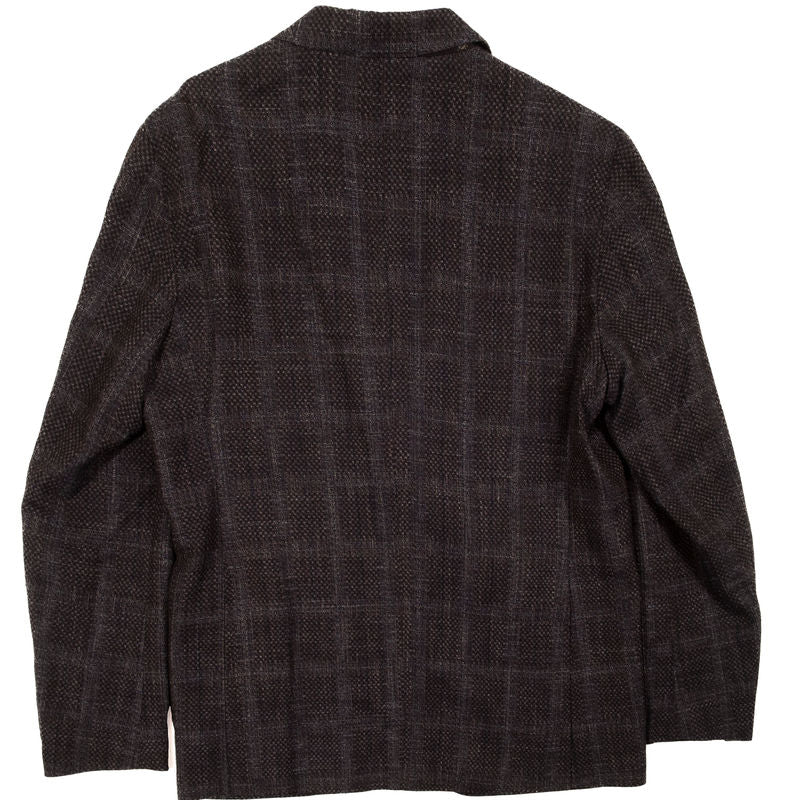 Etro Brown and blue checks Sport Coat