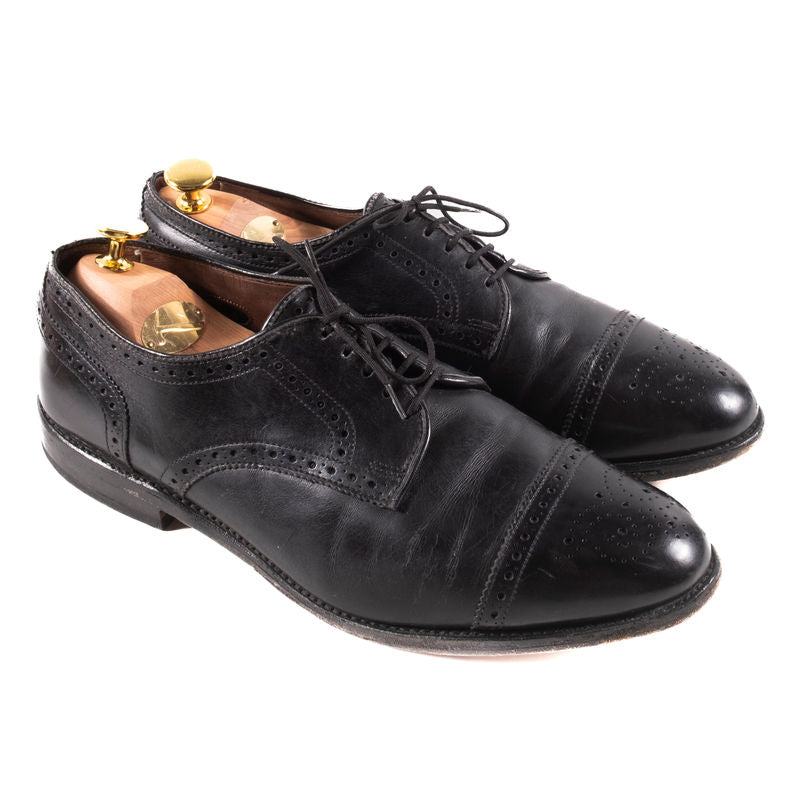 Allen Edmonds Black Derby Brogues