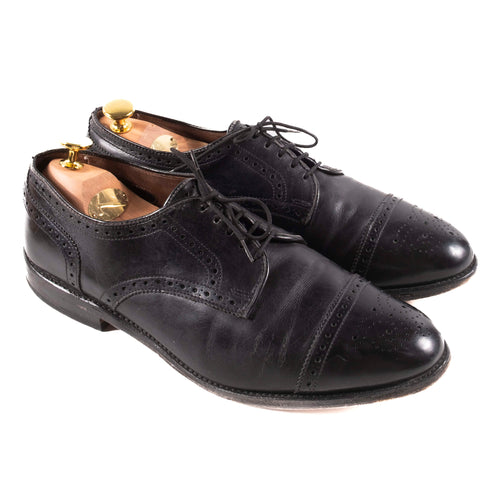 Allen Edmonds Black Derby Brogues