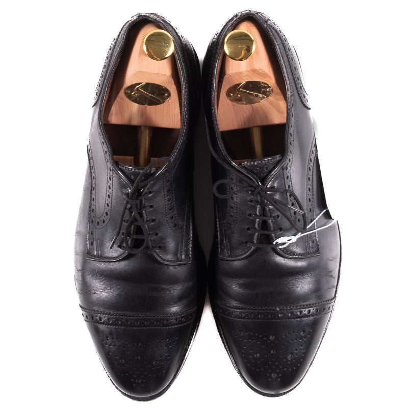 Allen Edmonds Black Derby Brogues