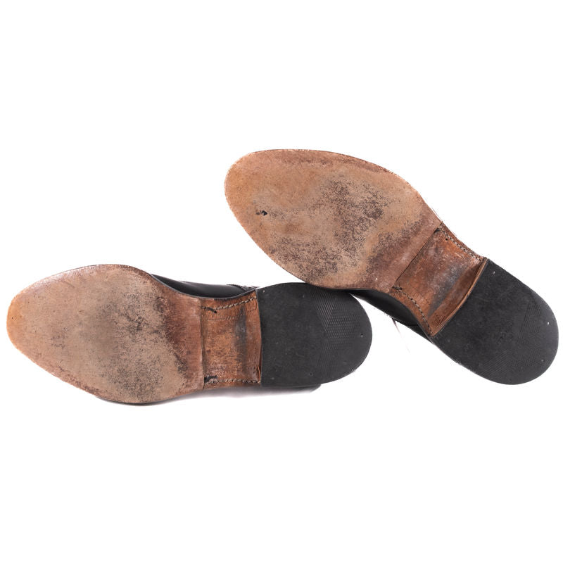 Allen Edmonds Black Derby Brogues