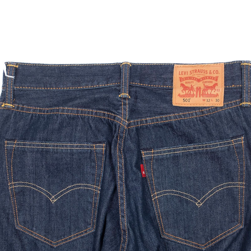 Levi’s 501 Dark Blue Denim Jeans