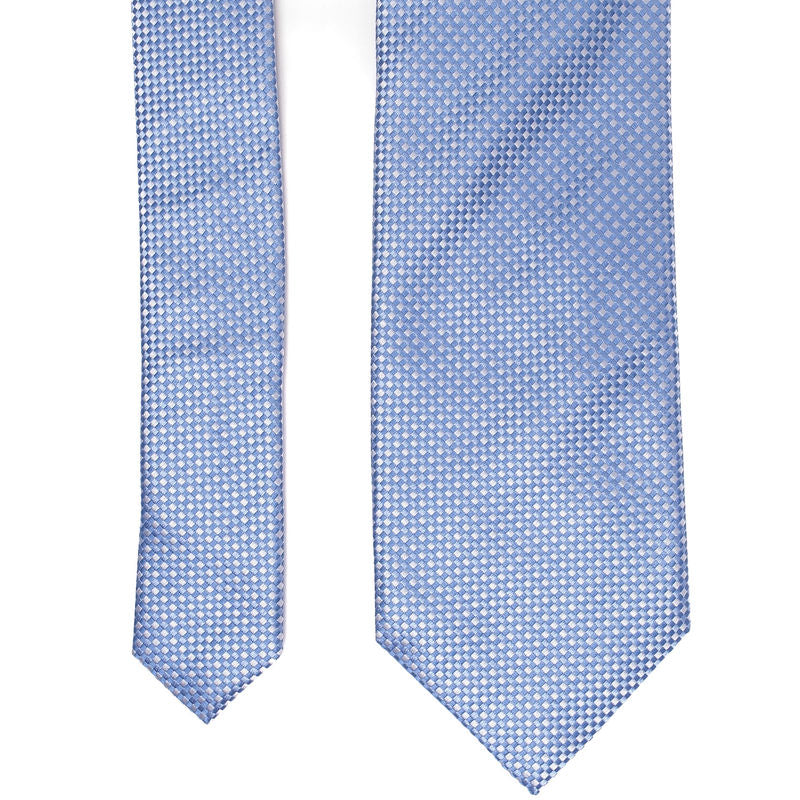 Blue Patterned Tie