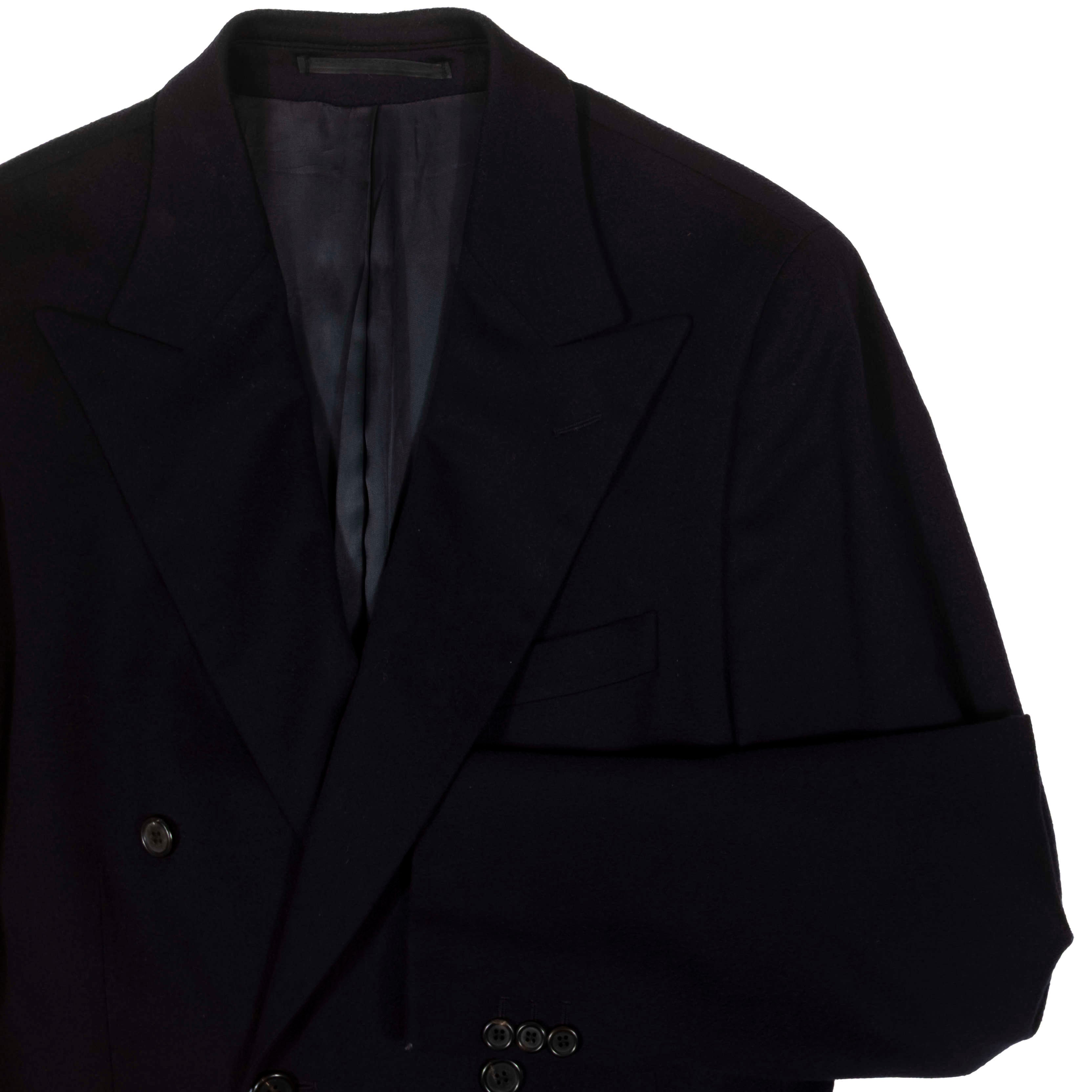 Est Retail Price 60 000 SEK - Prada Navy Cashmere Blazer