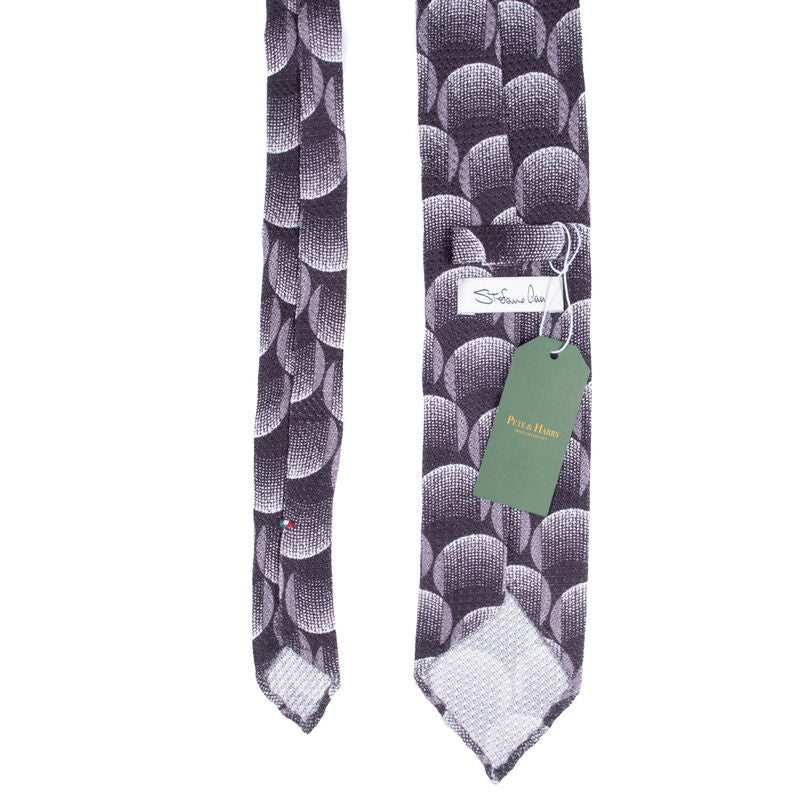 Stefano Cau Dark Purple Tie