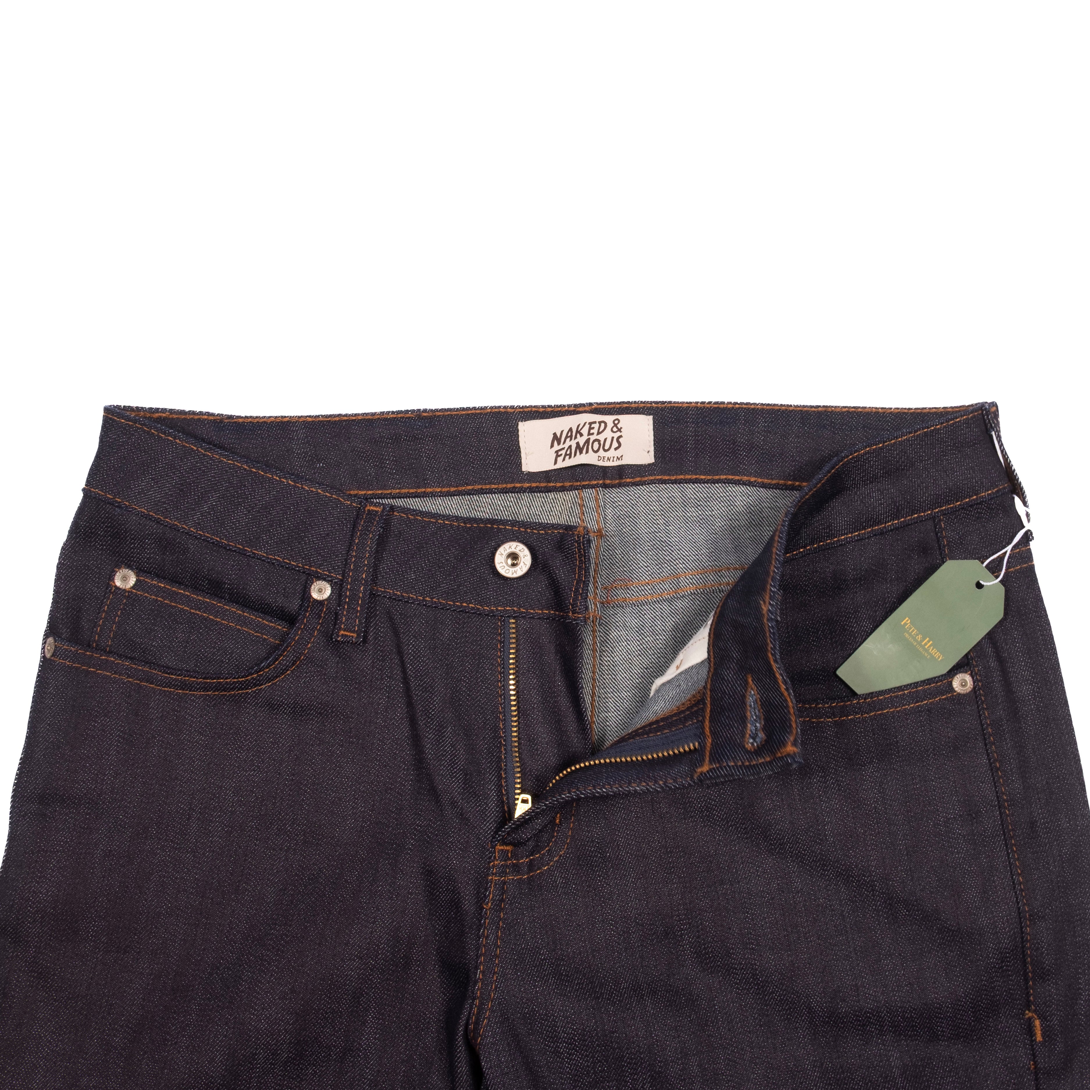 Naked & Famous Dark Blue Jeans Sz 33/35