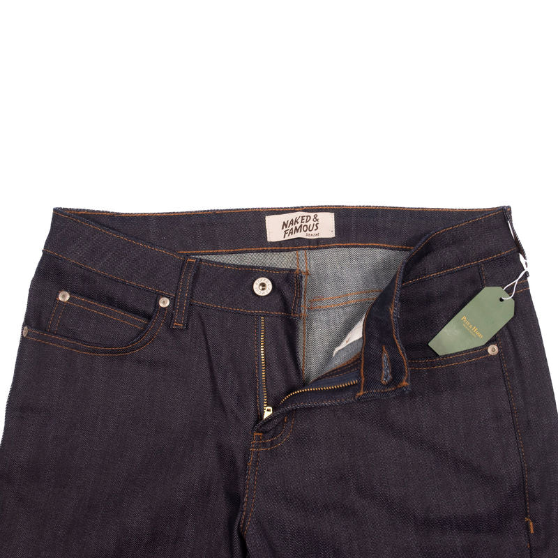 Naked & Famous Dark Blue Jeans Sz 33/35