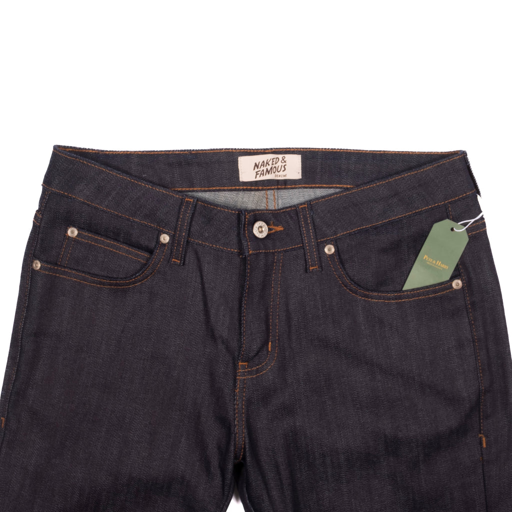 Naked & Famous Dark Blue Jeans Sz 33/35