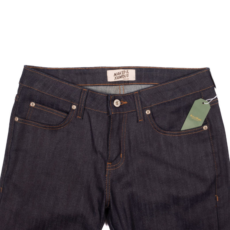 Naked & Famous Dark Blue Jeans Sz 33/35
