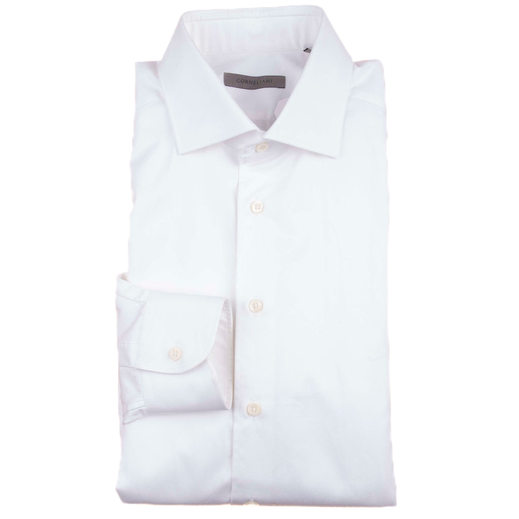 White Regular Cuff Shirt
