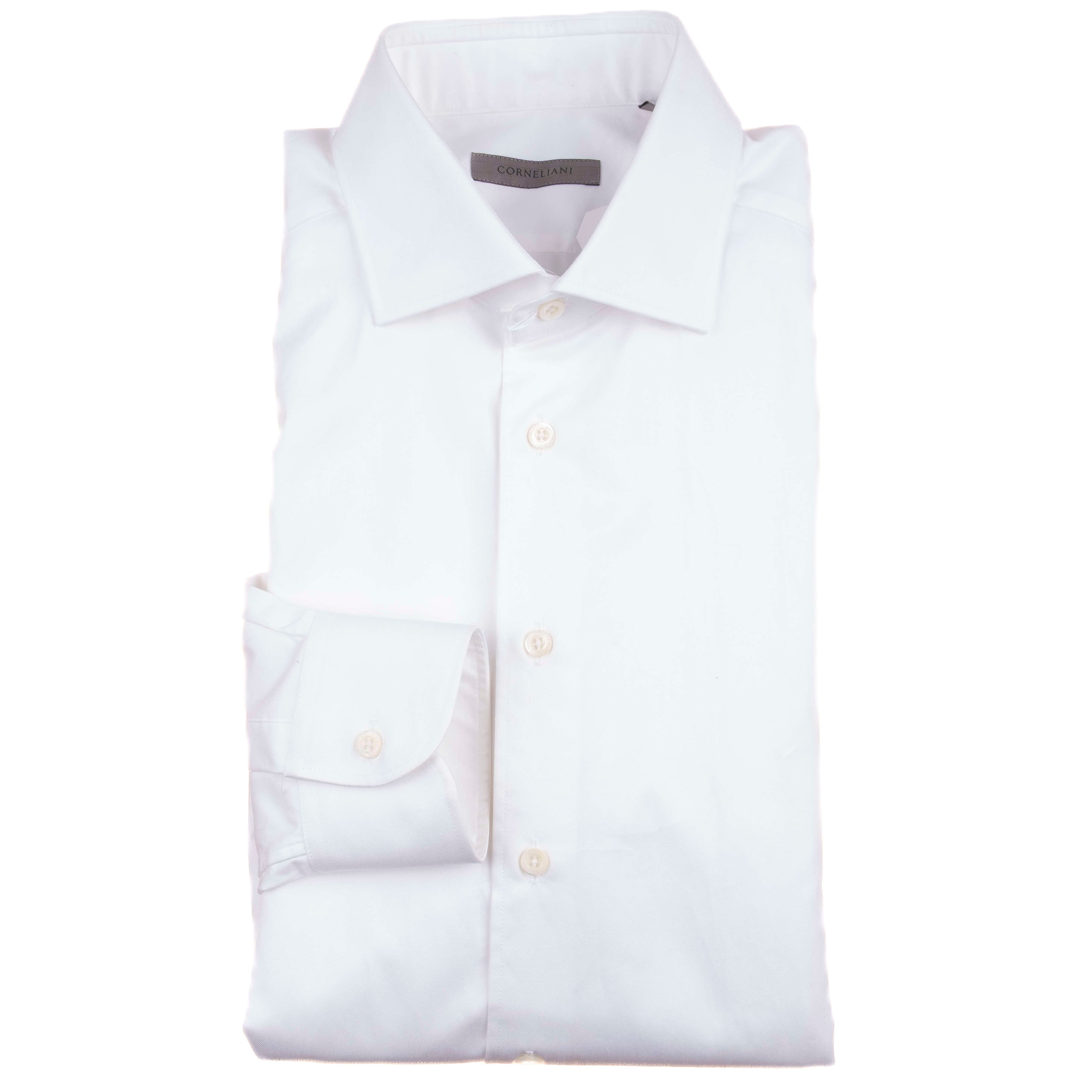 White Regular Cuff Shirt