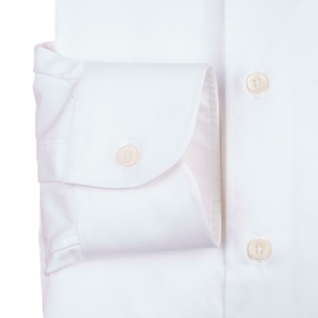 White Regular Cuff Shirt