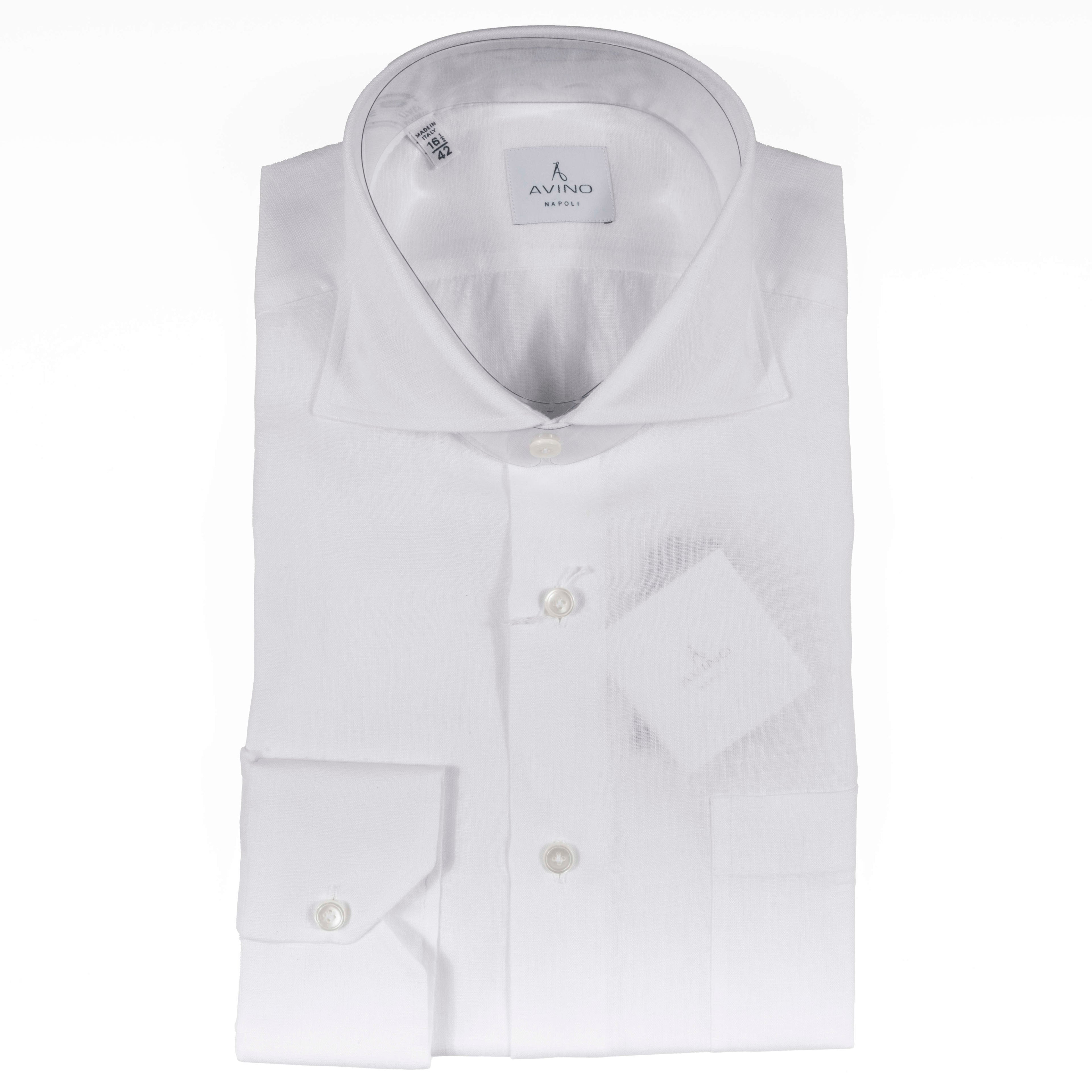 White Linen Shirt 38