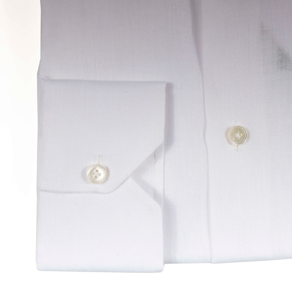 White Linen Shirt 38