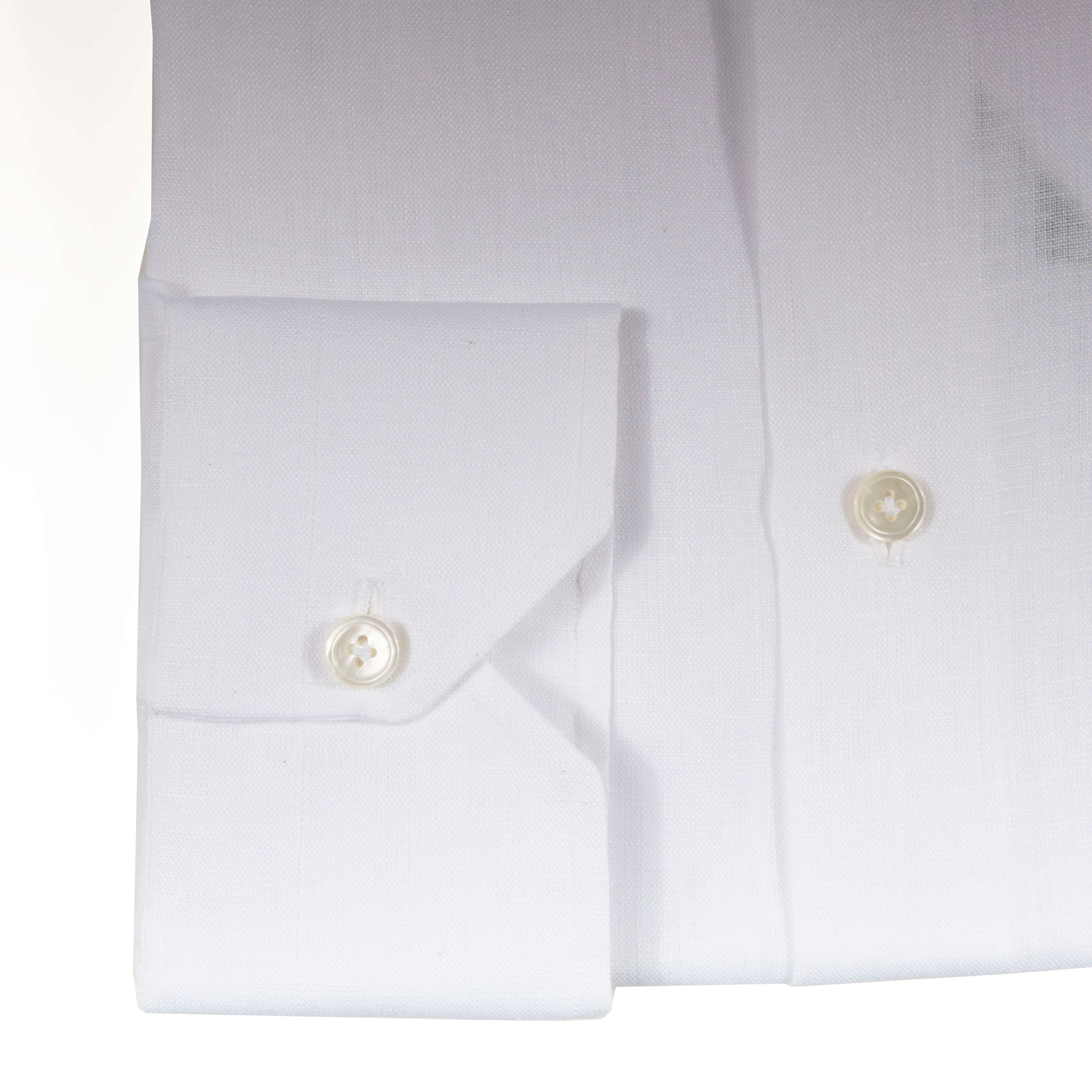 White Linen Shirt 38