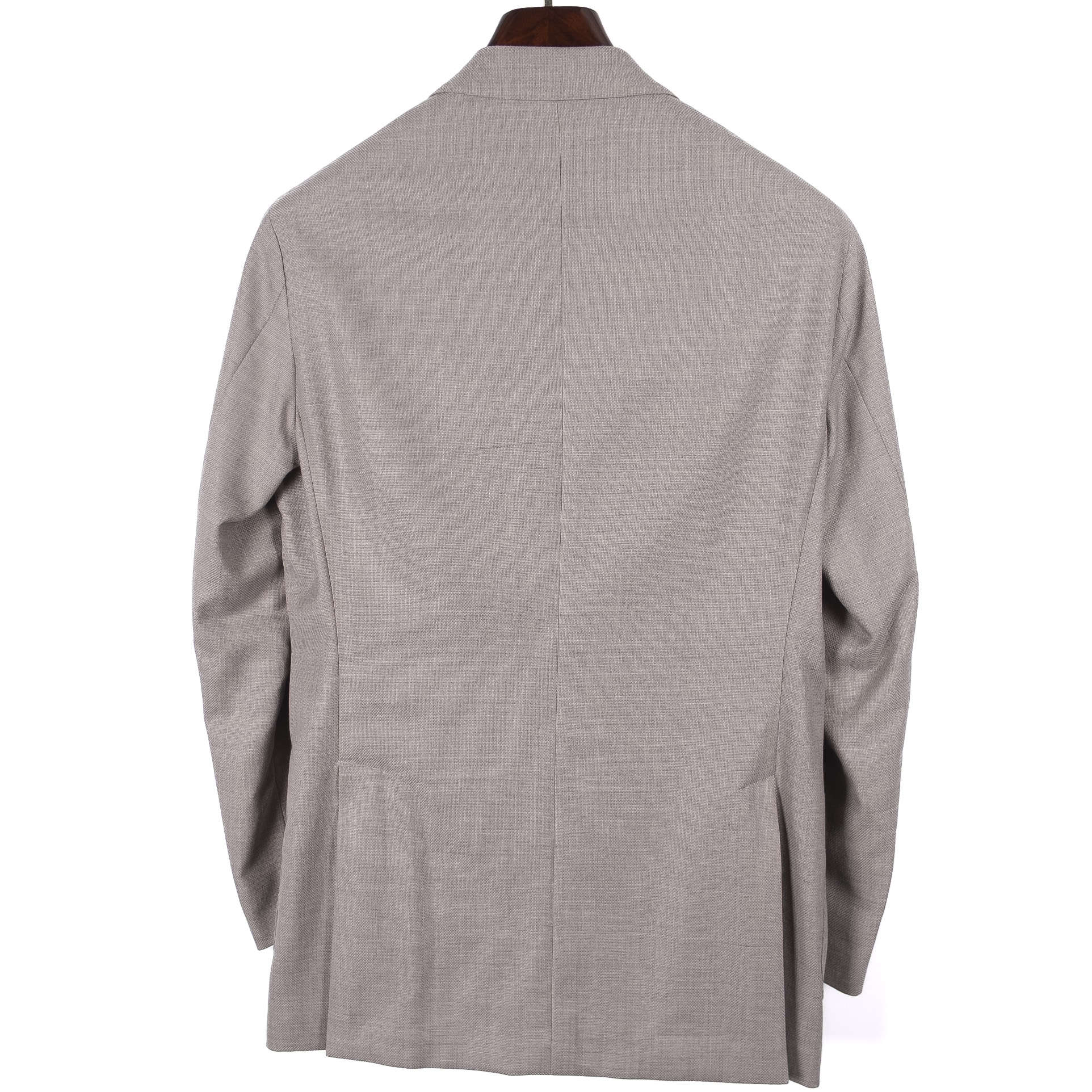 Taupe Double Breasted Casual Suit