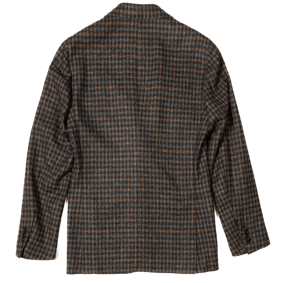 Neapolitan Hand Tailored Check Sport Coat Sz 48