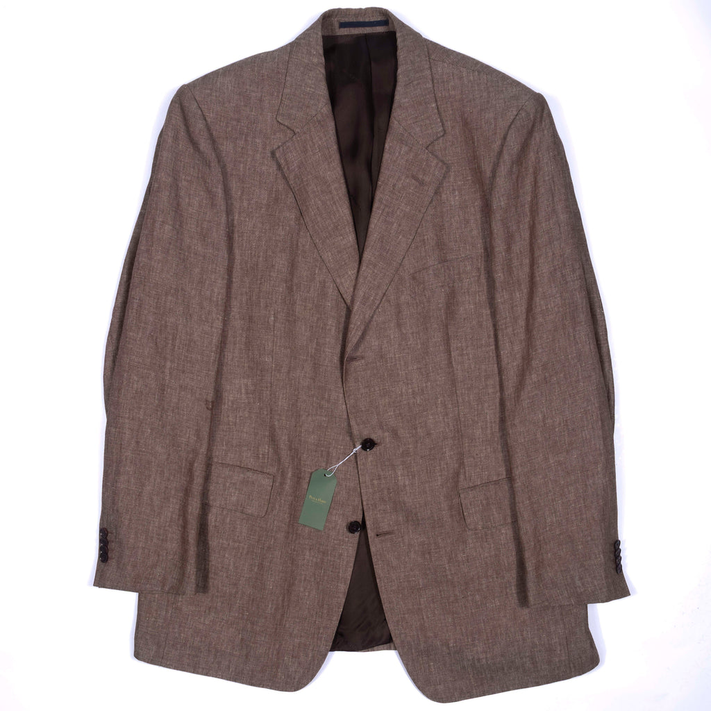 Burberry Brown Linen Blazer