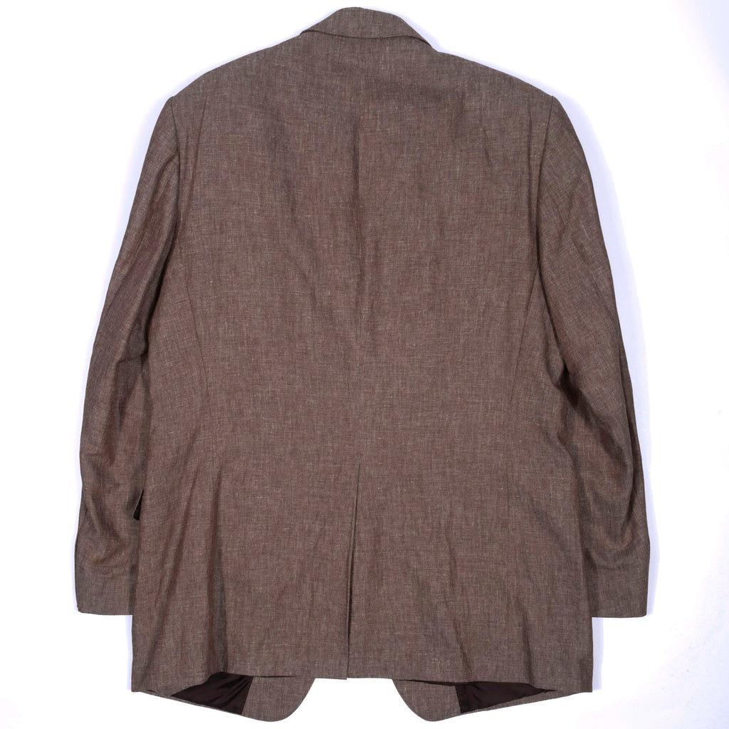 Burberry Brown Linen Blazer