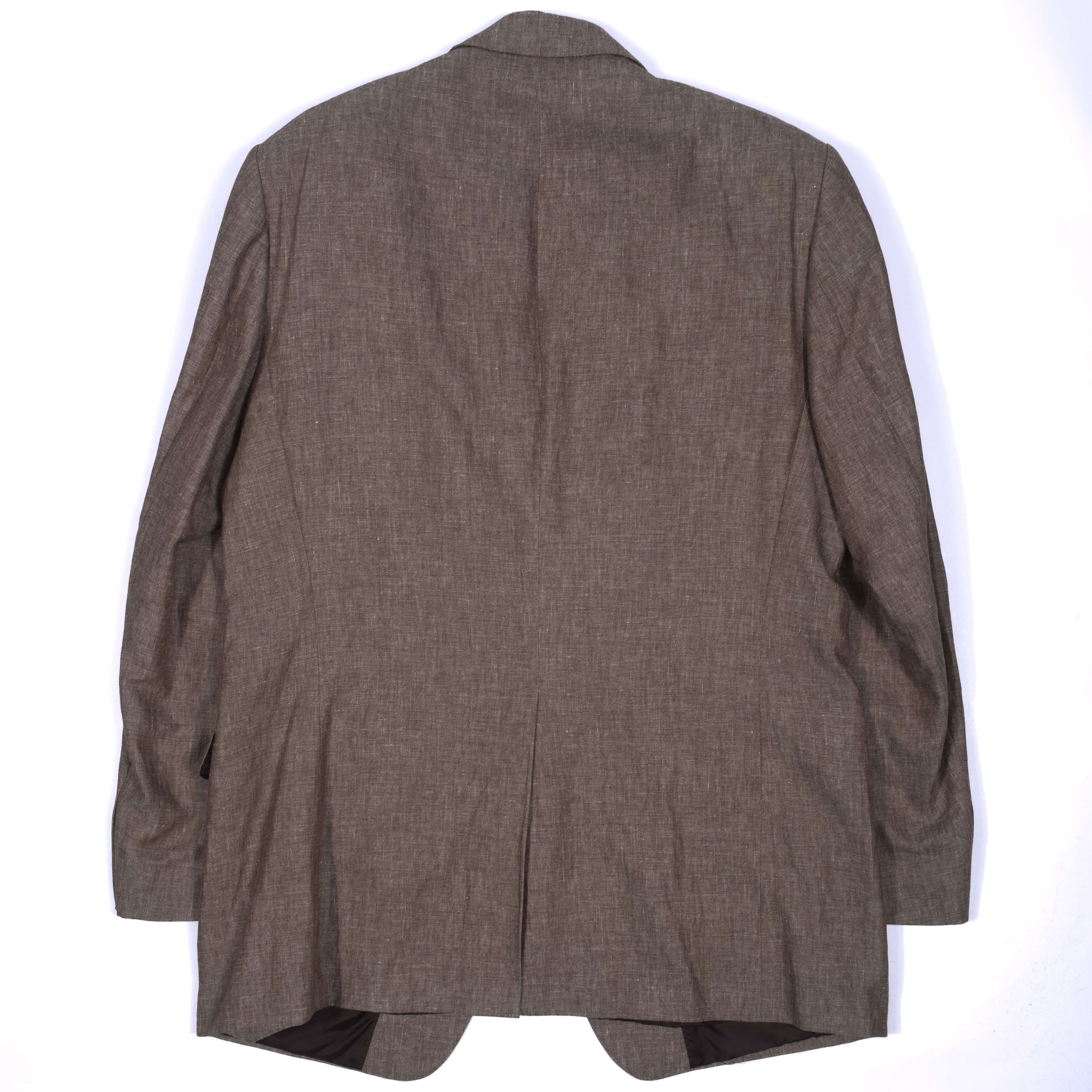 Burberry Brown Linen Blazer