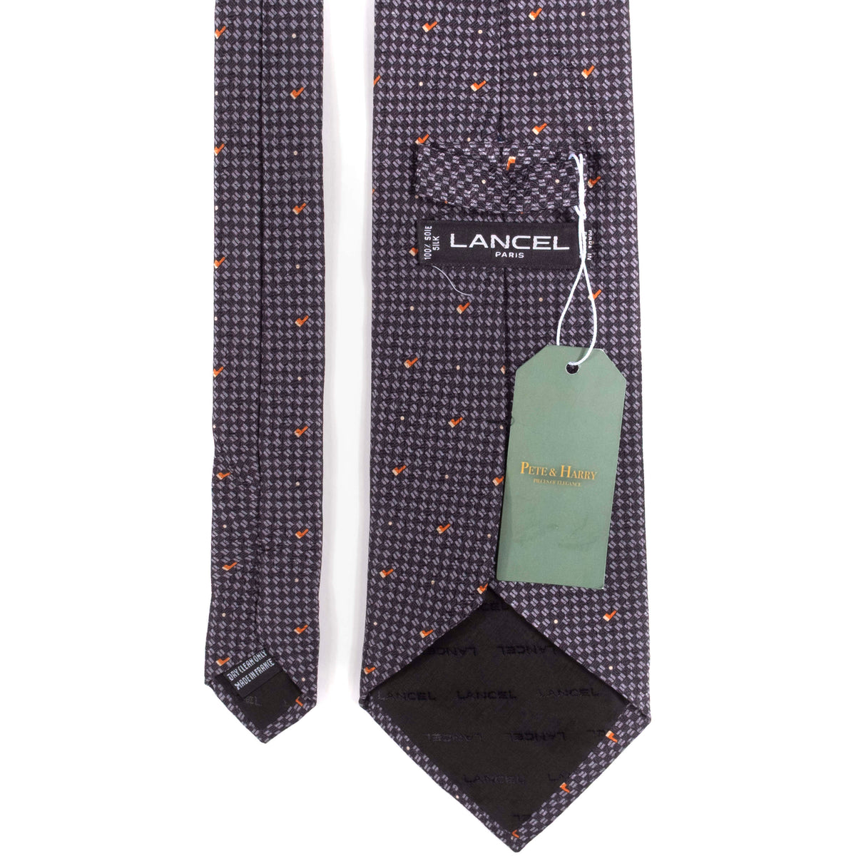 Lancel Grey/Blue Tie