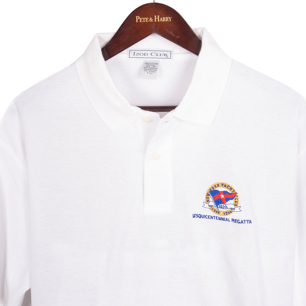 White Short Sleeve Polo Shirt