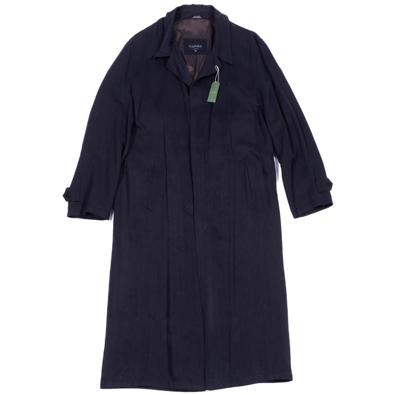 Canali  Navy Spring/Fall Coat