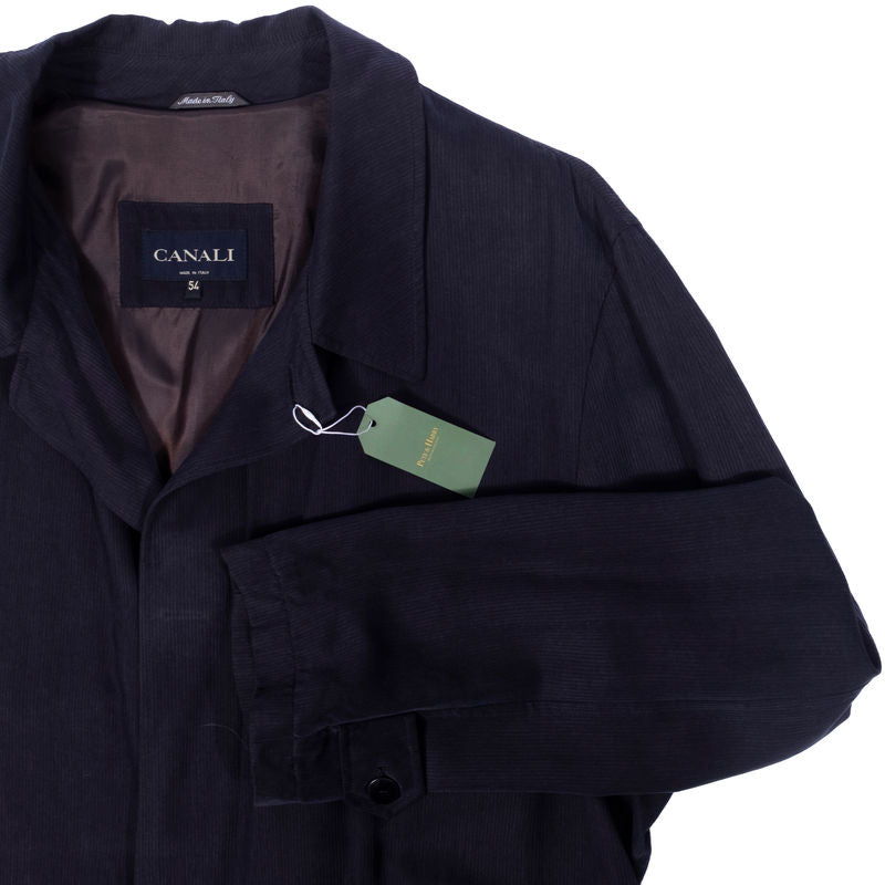 Canali  Navy Spring/Fall Coat