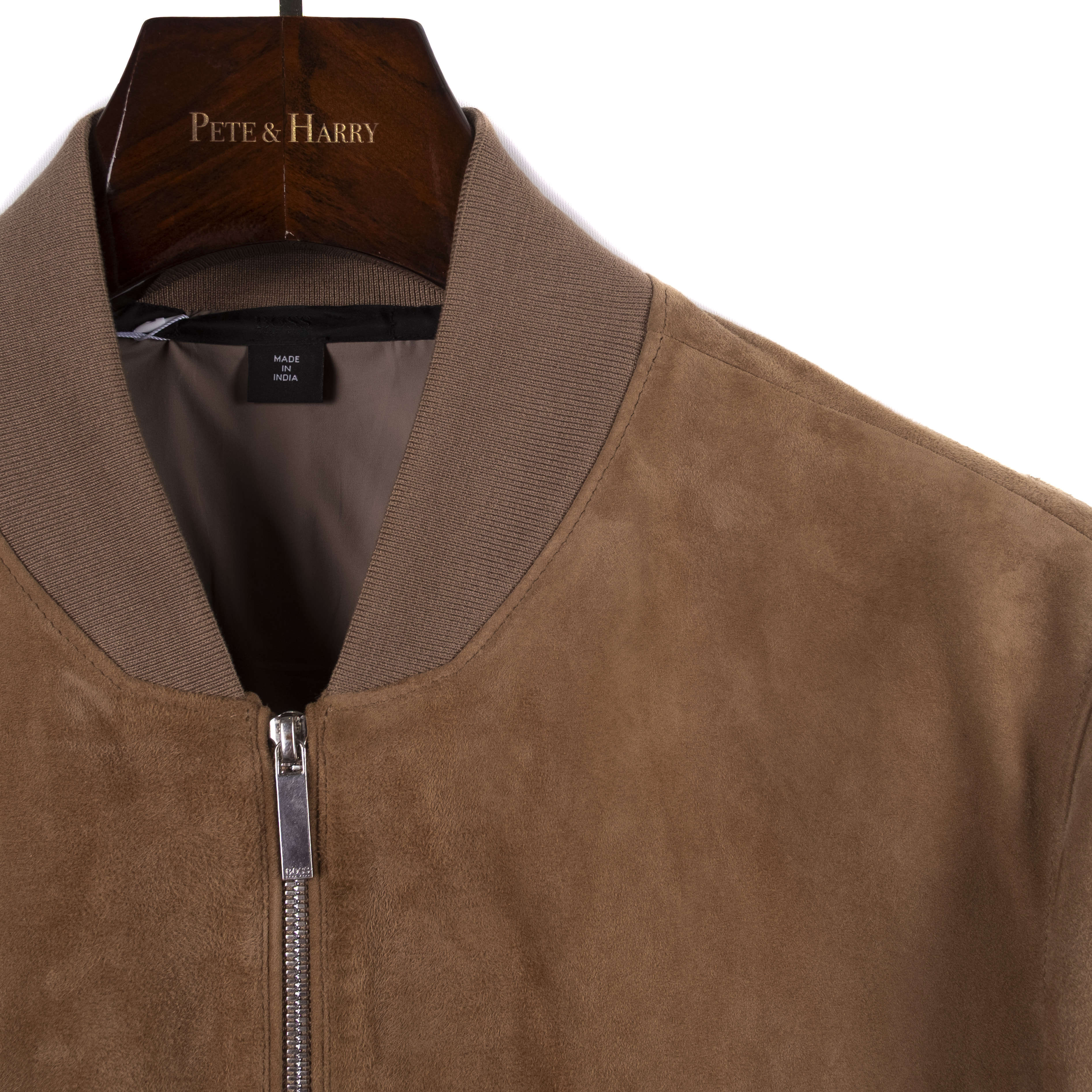 Light Brown Suede Jacket