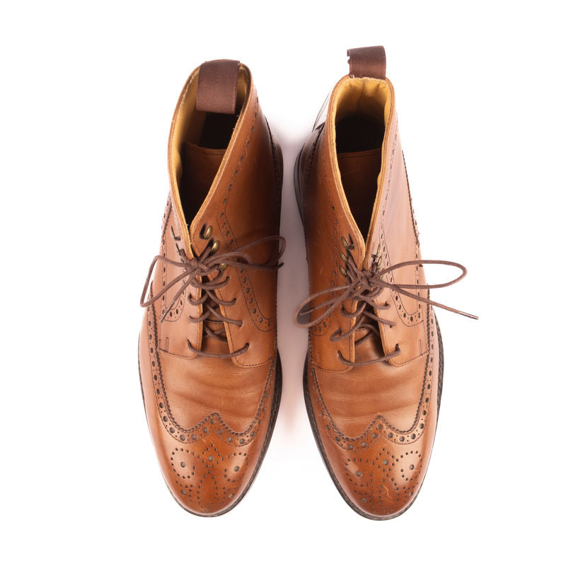 Alicante Brown Brogue Boots