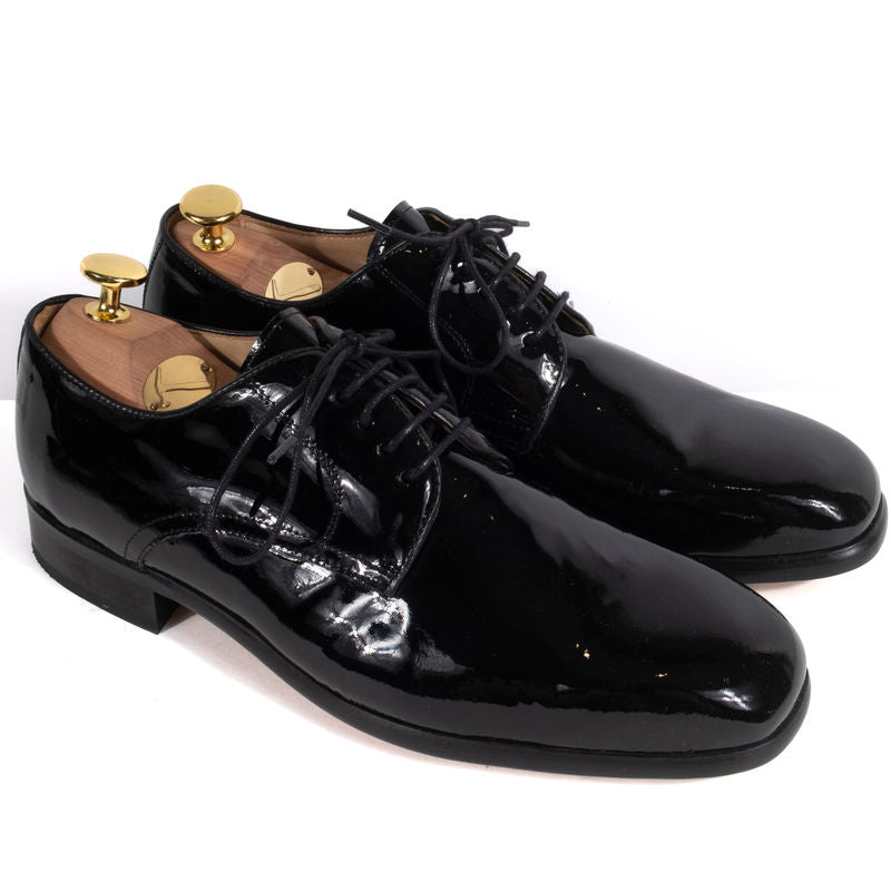 Alicante Formal Black Patent Leather Shoes