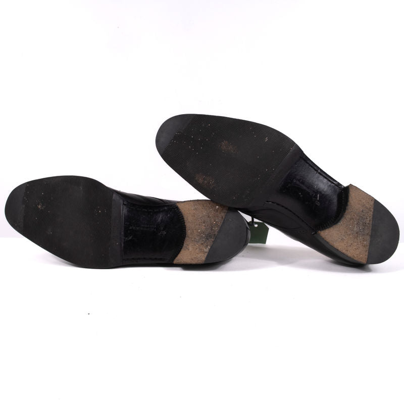 Moreschi Black Brogue Derbies