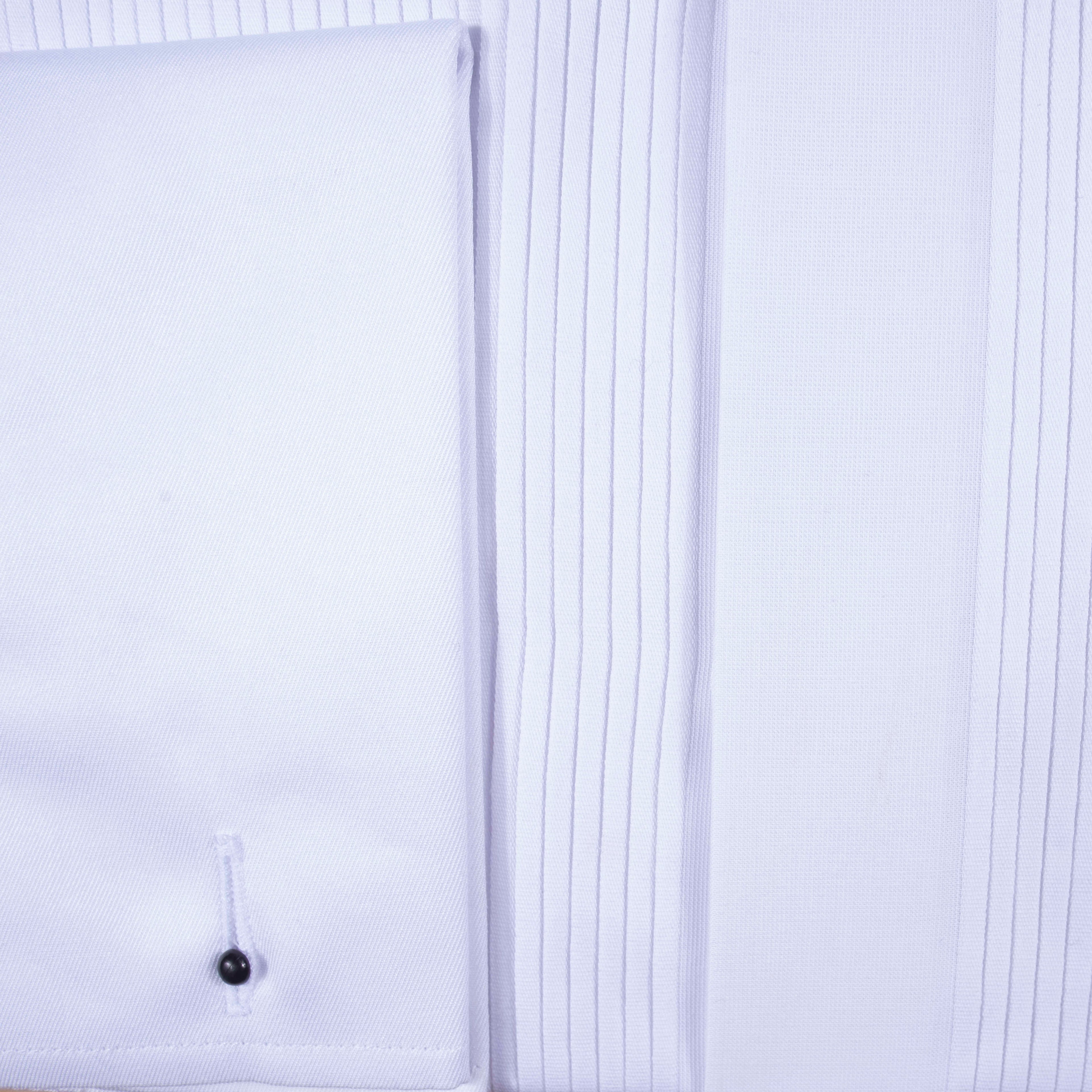 White Tuxedo Shirt Sz 46