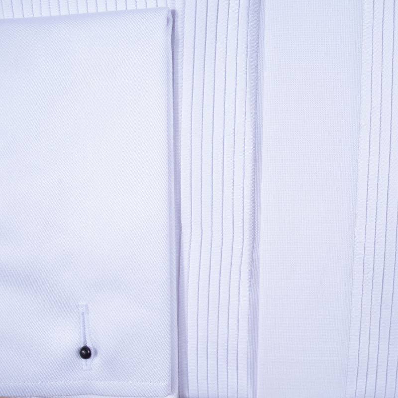 White Tuxedo Shirt Sz 46