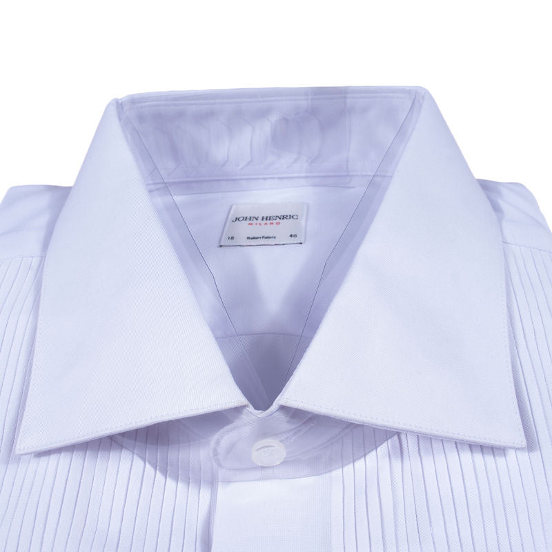 White Tuxedo Shirt Sz 46