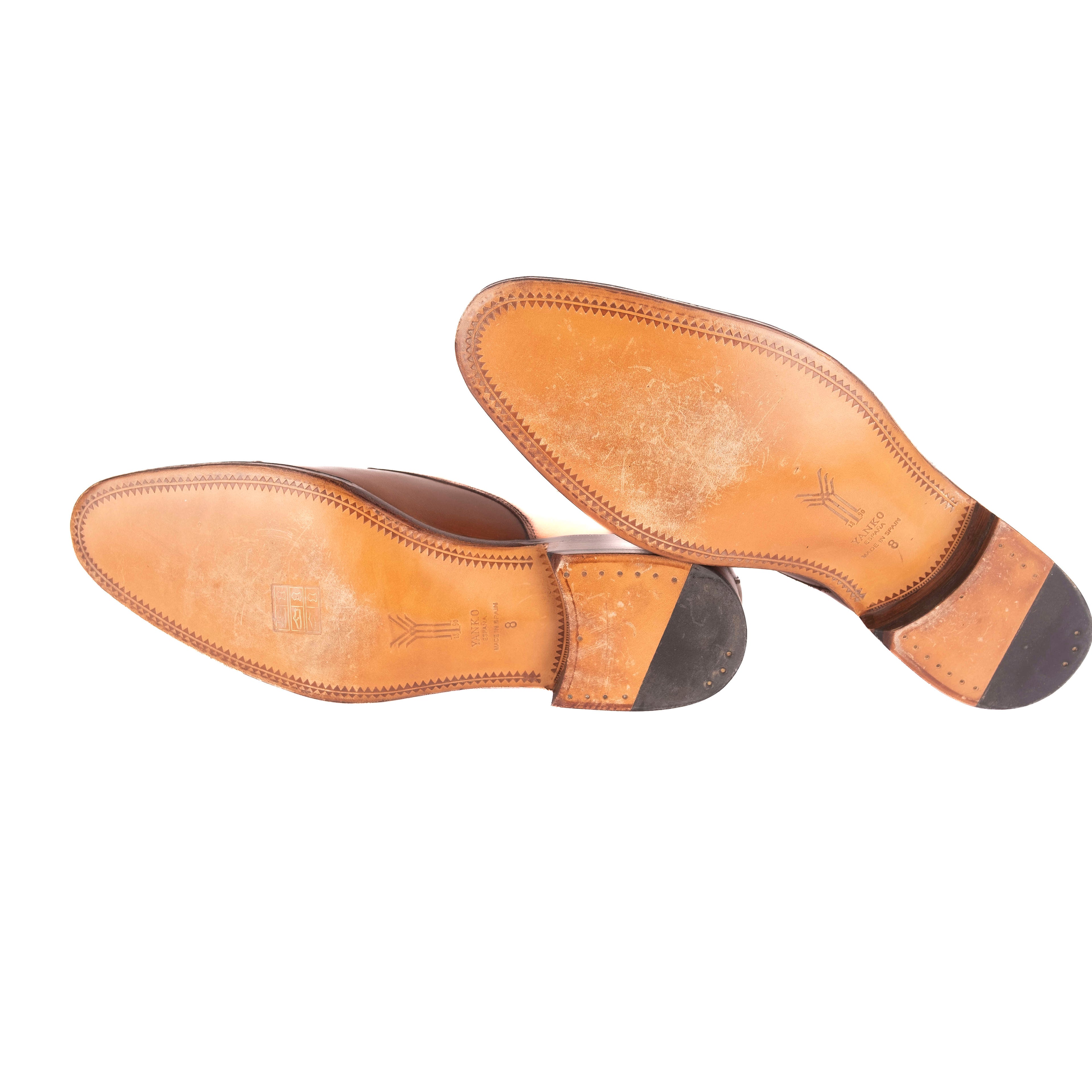 Box Calf Cognac Double Monkstraps