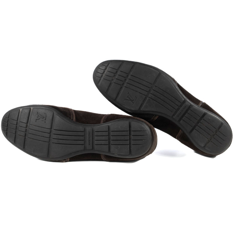 Louis Vuitton Brown Suede Sneakers 40 (EU)
