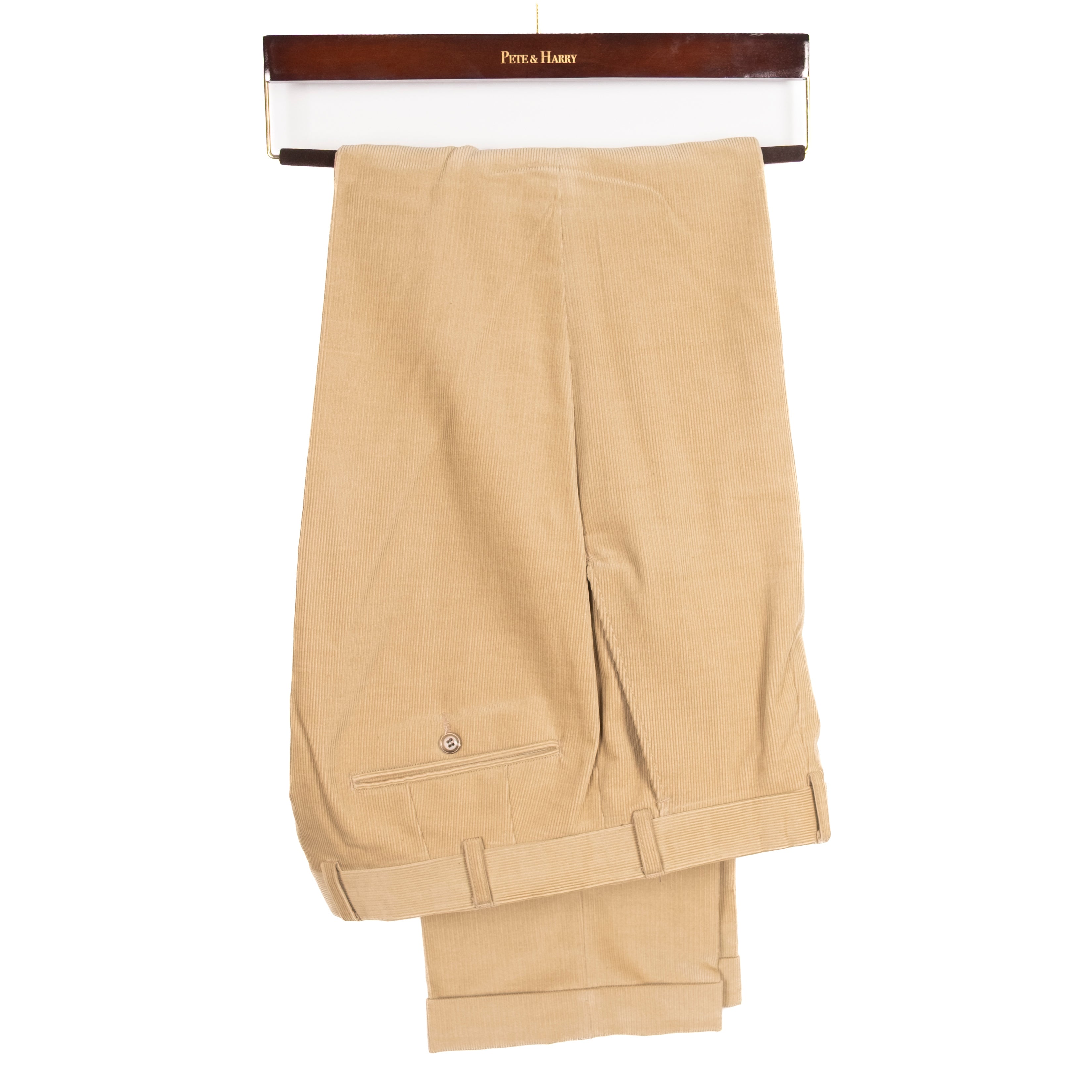Beige Corduroy Trousers
