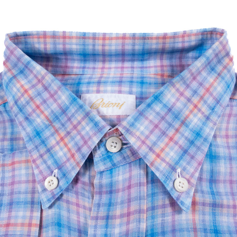 Brioni Multicolored Short Sleeve Shirt