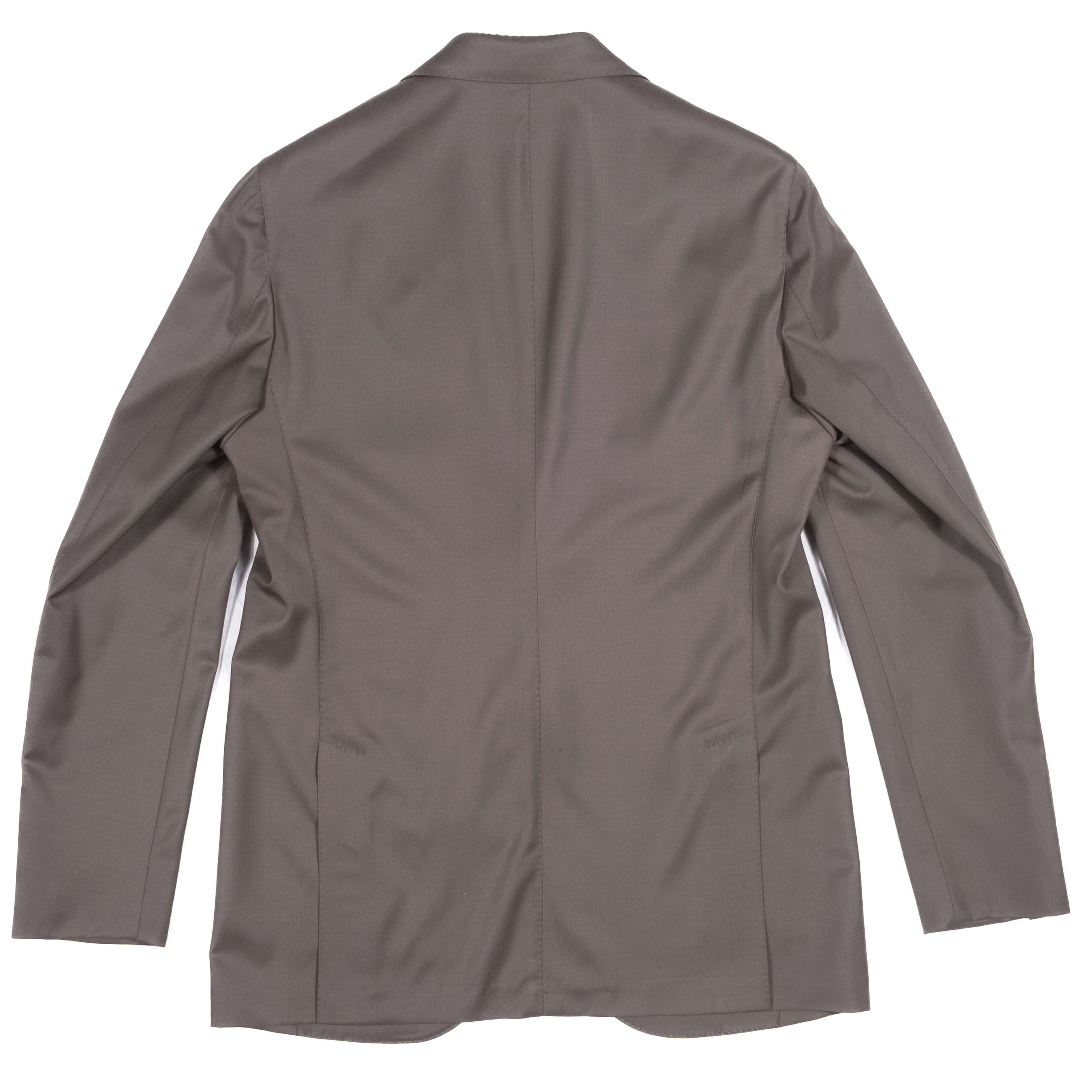 Neapolitan Hand Tailored Taupe Wool Sport Coat Sz 54