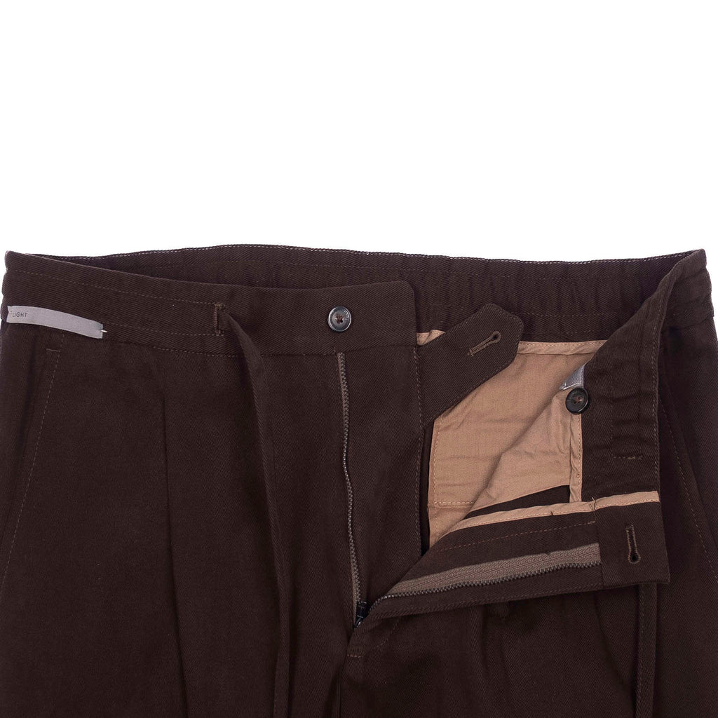 Brown Drawstring Casual Trouser 54